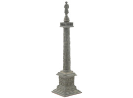 19TH C GRAND TOUR BRONZE MODEL OF NAPOLEON COLUMN