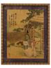 ANTIQUE CHINESE QING DYNASTY PAINTING ON SILK PIC-0