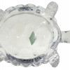 CHINESE SHANNON CRYSTAL GLASS FIGURINE OF TURTLE PIC-4