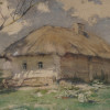 CONSTANTIN WESTCHILOFF RUSSIAN WATERCOLOR PAINTING 1907 PIC-2