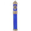 RUSSIAN GILT SILVER GUILLOCHE ENAMEL CIGAR CASE PIC-0