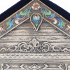 RUSSIAN SILVER AND CLOISONNE ENAMEL PICTURE FRAME PIC-4