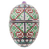 RUSSIAN SILVER GILT AND CLOISONNE ENAMEL EGG CASE PIC-2