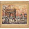 IMPRESSIONIST OIL PAINTING PARIS VIEW BY ATANAS PIC-0