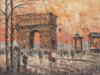 IMPRESSIONIST OIL PAINTING PARIS VIEW BY ATANAS PIC-1