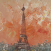 IMPRESSIONIST OIL PAINTING PARIS VIEW BY ATANAS PIC-2