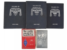 COLLECTION OF AMERICAN MANUAL RADIO HAND BOOKS