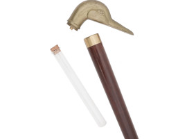 VINTAGE SOVIET ERA WALKING CANE AND TIPPLER CANE