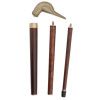 VINTAGE SOVIET ERA WALKING CANE AND TIPPLER CANE PIC-1