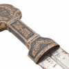 RUSSIAN CAUCASIAN SILVER DAGGER WITH SCABBARD PIC-5