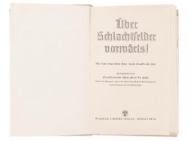 1940 NAZI GERMAN BOOK FROM ADOLF HITLERS LIBRARY