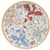 ANTIQUE CHINESE PORCELAIN PAINTED PHOENIX PLATE PIC-0