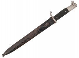 WWII NAZI GERMAN CLOSE COMBAT KNIFE IN SHEATH