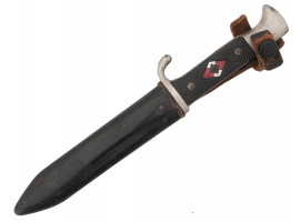 WWII NAZI GERMAN HITLER YOUTH DAGGER W SCABBARD