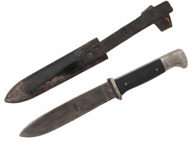 WWII NAZI GERMAN HITLER YOUTH DAGGER W SCABBARD