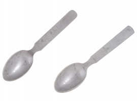 WWII NAZI GERMAN THIRD REICH ALUMINUM TABLE SPOON