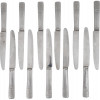 WWII NAZI GERMAN DAF STAINLESS STEEL CUTLERY SET PIC-1