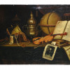 AMERICAN STILL LIFE OIL PAINTING BY JUDY FAIRLEDY PIC-0