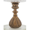 EUROPEAN CUT CRYSTAL GLASS AND BRASS CENTER PIECE PIC-5