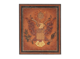 AMBER PAINTING GREAT SEAL OF THE UNITED STATES