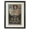 MID CENT JAPANESE ABSTRACT AP LITHOGRAPH SIGNED PIC-0