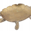 1980S BRONZE TORTOISE SHAPED TRINKET TRAY PIC-1