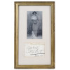 PHOTO PORTRAIT OF DAME CLARA BUTT WITH AUTOGRAPH PIC-0