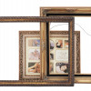 VINTAGE GILT ORNATE WOODEN PICTURE FRAMES PIC-0