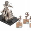 JUDAICA BEN ZION STERLING SILVER MUSICIAN FIGURES PIC-0