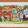 2000 RUSSIAN PEASANTS WATERCOLOR PAINTING SIGNED PIC-3