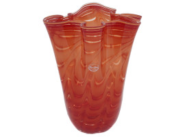 POLISH ROYAL GALLERY ARTISTIC GLASS DECOR VASES