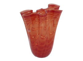 POLISH ROYAL GALLERY ARTISTIC GLASS DECOR VASES