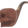 FRENCH SAINT CLAUDE HAND CARVED HEAD TOBACCO PIPE PIC-1