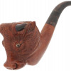 FRENCH SAINT CLAUDE HAND CARVED HEAD TOBACCO PIPE PIC-0