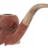 FRENCH SAINT CLAUDE HAND CARVED HEAD TOBACCO PIPE PIC-3