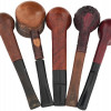 FILTERS CLEANER CARVED WOODEN TOBACCO PIPES SET PIC-4