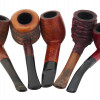 FILTERS CLEANER CARVED WOODEN TOBACCO PIPES SET PIC-2