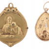 VINTAGE 14K GOLD RELIGIOUS PENDANTS AND MORE PIC-6