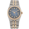 18K GOLD ROLEX OYSTER PERPETUM DATEJUST WATCH PIC-2