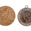 VINTAGE AND ANIQUE EXOMUNIA MEDAL AND PLAQUE PIC-2