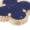 VAN CLEEF ALHAMBRA 18K GOLD AND ENAMEL BRACELET PIC-4