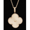 VAN CLEEF MAGIC ALHAMBRA 18K GOLD LONG NECKLACE PIC-1