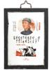 CHINESE REVOLUTION FRAMED PORCELAIN WALL PLAQUE PIC-0