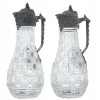 RUSSIAN SILVER AND CUT CRYSTAL DECANTERS BY BOLIN PIC-2