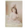 ANTIQUE LATE 19TH C CABINET PHOTOGRAPHS OF WOMEN PIC-5