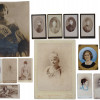 ANTIQUE LATE 19TH C CABINET PHOTOGRAPHS OF WOMEN PIC-0