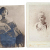 ANTIQUE LATE 19TH C CABINET PHOTOGRAPHS OF WOMEN PIC-2