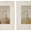 ANTIQUE 19TH C CABINET PHOTOGRAPHS MALE PORTRAITS PIC-4