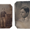 ANTIQUE 19TH C CABINET PHOTOGRAPHS MALE PORTRAITS PIC-5