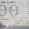 CIVIL WAR ERA CONFEDERATE STATES LOAN BOND SHEET PIC-3